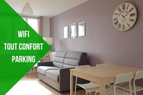 Nid douillet & cosy, Wifi, Tout Confort, Parking